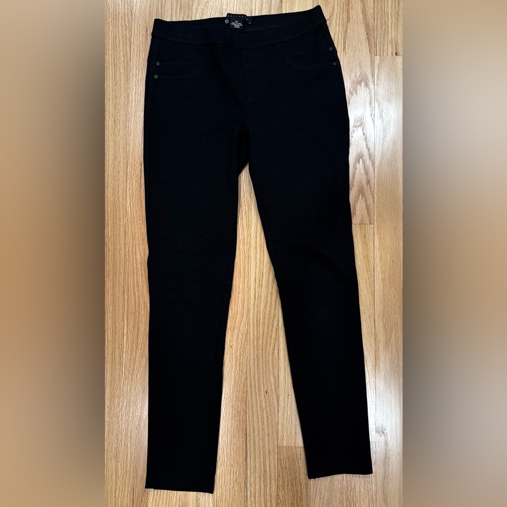 🎬 Sanctuary Black Grease Leggings XS Stretchy Jeggings